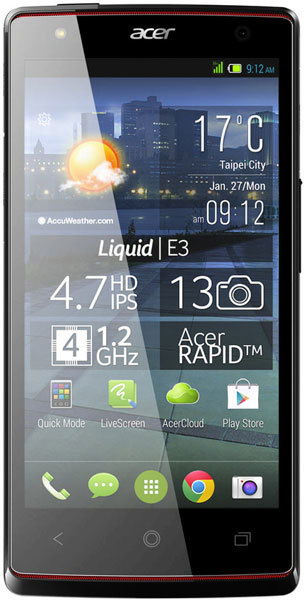 Techjuice Acer Liquid M320 Liquid M330 Acer Mobile Phone Acer Liquid E3  Reviews, Specs Price