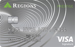 Regions Prestige Visa® Signature Credit Card
